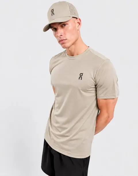 On Cloud Round Neck T-shirt Light Beige