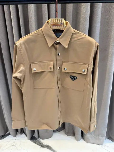 Prada Shacket Brown
