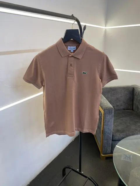 Lacoste Imported quality polo tshirt dusty rose