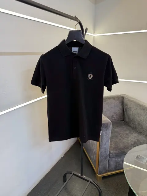Burberry black turkish imported knitted polo sale