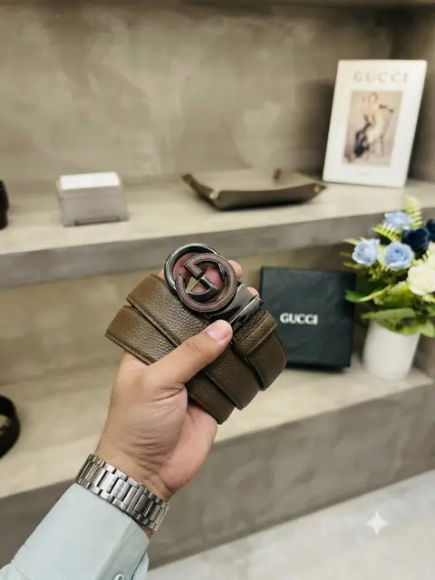 61 GUCCCI PREMIUM QUALITY AUTOMATIC LOCK BELT