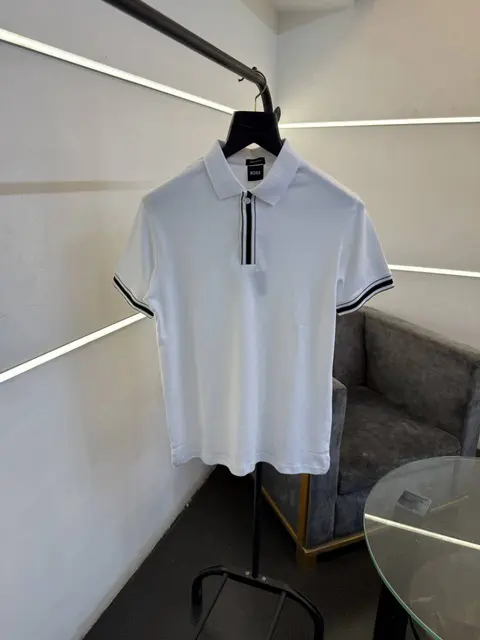 Hugo bos imported polo tshirt white sale
