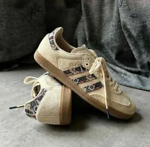 Adidas X END Samba consortium cup ecru Tint