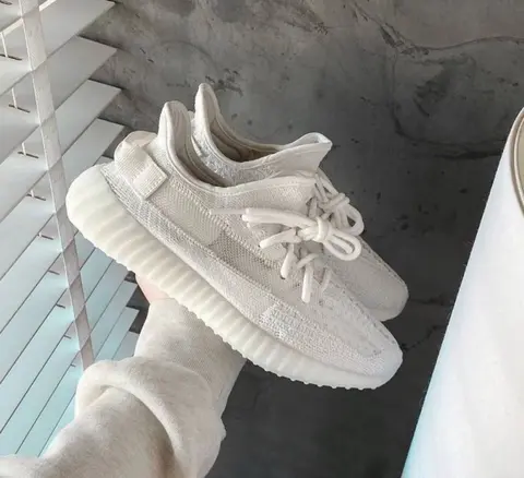 Adidas Yeezy Boost 350 V2 Bone White Full Accessories SEMI UA