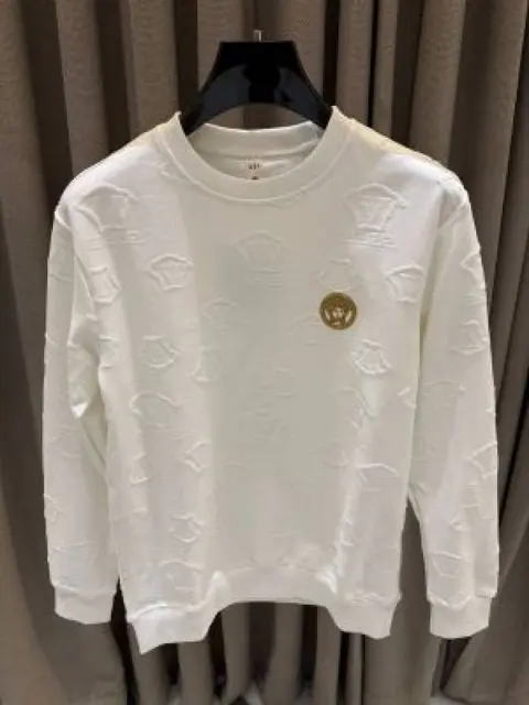 Versace Chest Logo Sweatshirt White
