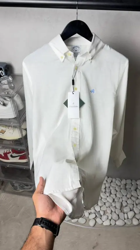 Brooks Brothe rs Premium Linen Shirt 2309.Sale offer VS1000
