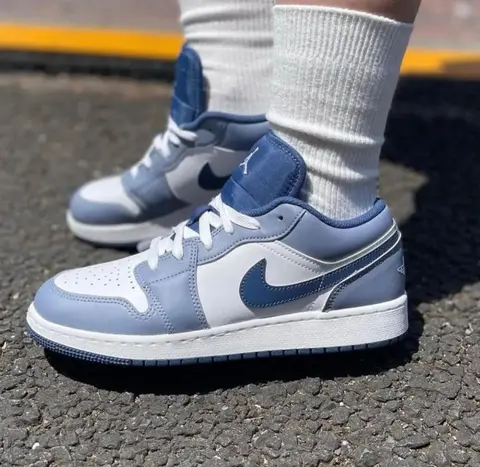 Nike Air Jordan Retro 1 Low Steel Blue