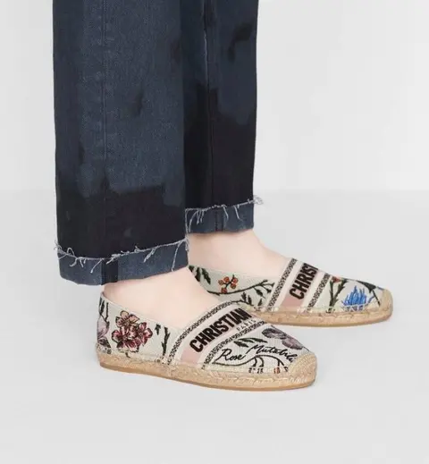 Dior granville Espadrilles With Original Box DustCover