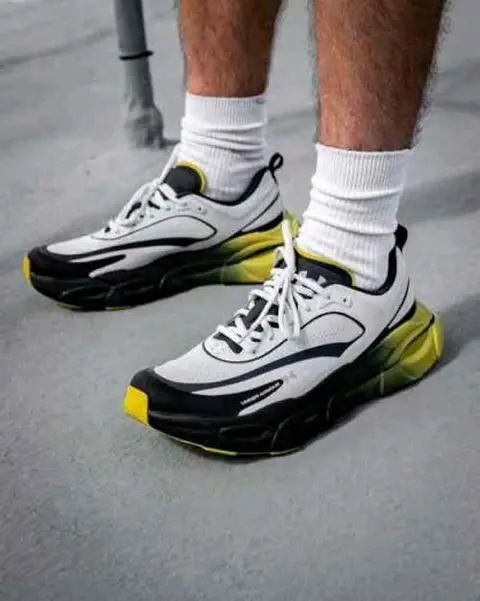 Underr Armour Halo RacerWashed Navy Yellow Shade