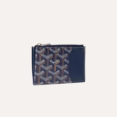 Goyard Bourbon Zipped CardCase Wallet With OriginalBox DustCover