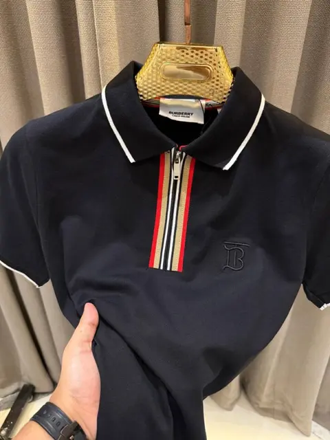 Burberry black Polo