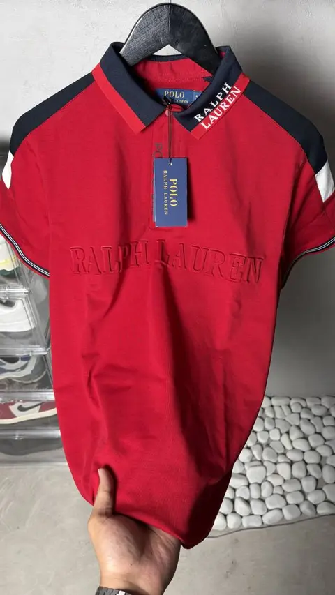 Ralph Lauren Embossed Signature Polo T-Shirt With OV Box1315