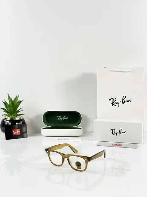 Ray-Ban 2140 Mustard Yellow Frame GLASS
