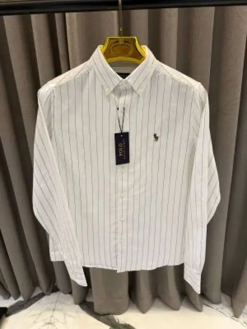 Sale Ralf Lauren Linning white imported shirt