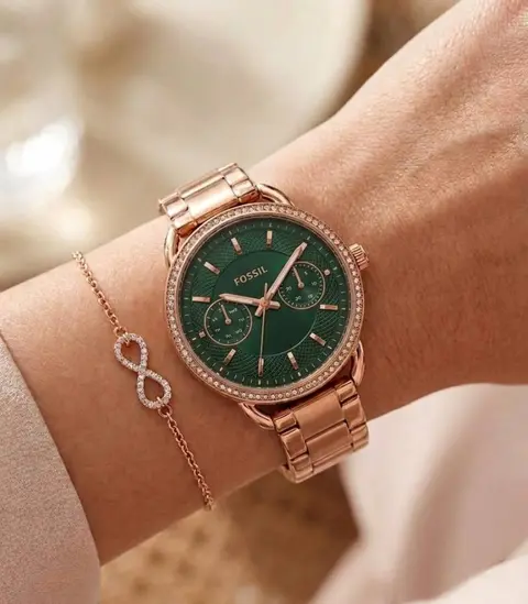 Fossil Tailor Copper-Green