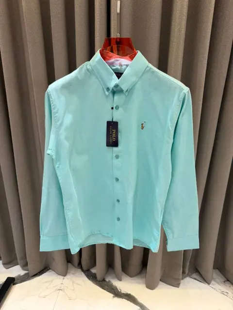 lauren chest logo full sle nieves shirt green