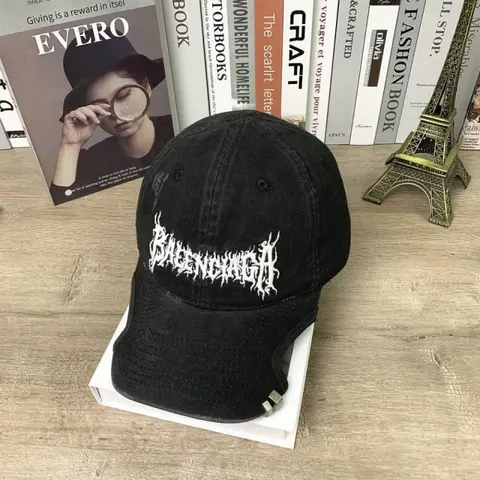 Balenciaga Diy Metal Baseball Premium Unisex Hat With Original Zipper Polly Bag