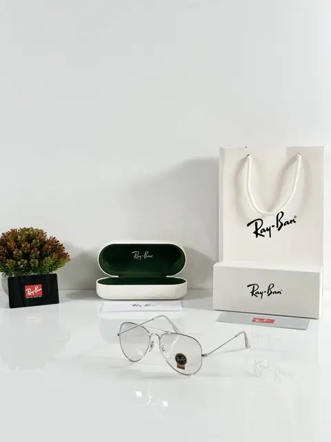 RB Aviator 3026 Silver Day Night Colour Chang
