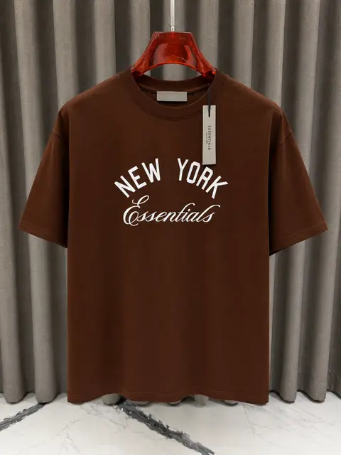 Essentials Oversized Imported Tshirt Brown