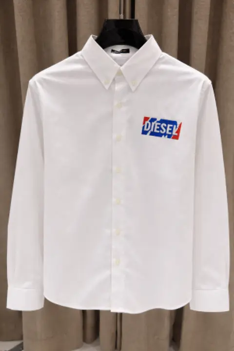 Diesel imported Full Sleeves Shirt White