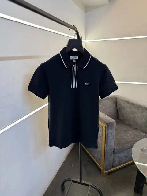 Lacoste navy blue imported polo tshirt