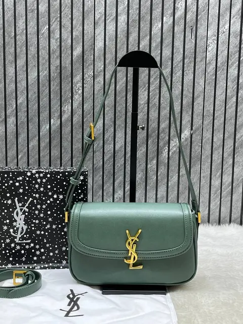 Ysl Solferino Small Shoulder Bag With Original Box & Long SlingBelt