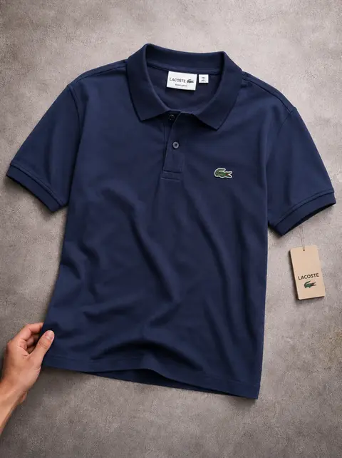 No Return Lacost Premium Navy Polo Tshirt