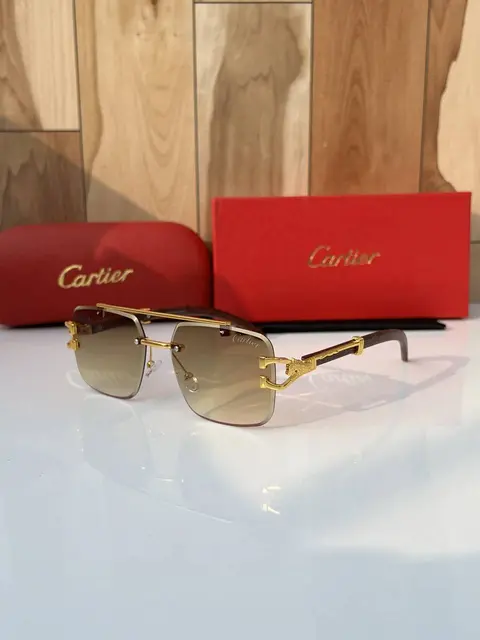 Cartier 9063 gold brown
