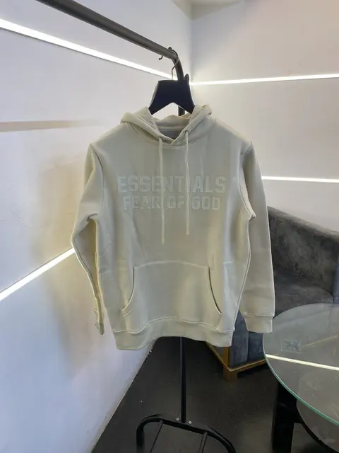 Essentials fear of god imported hoodie cream