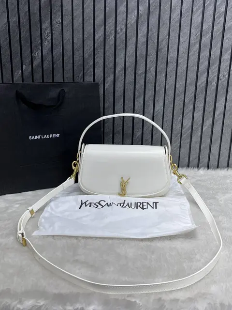 Ysl CB Voltaire Shoulder Bag With Crossbody Belt - DustCover - CarryBag