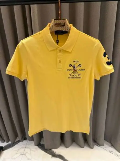 No return Ralf Lauren imported Polo Tshirt Yellow