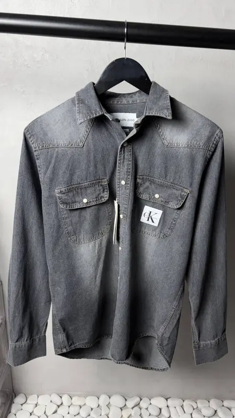 Calvin Kline Signature Denim Shirts 1197