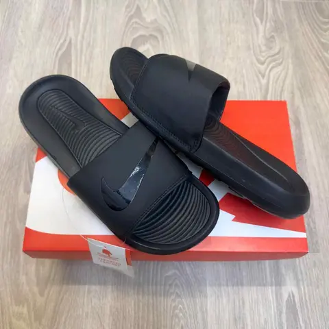 Nike Victori One Logo All Black Flip-Flop