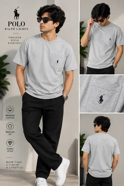 Ralph Laure-n RL Premium Round Neck T-Shirt 2609