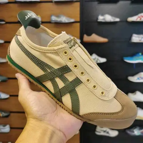 Onitsuka tiger Mexico 66 Brich Grass Green slip on 566