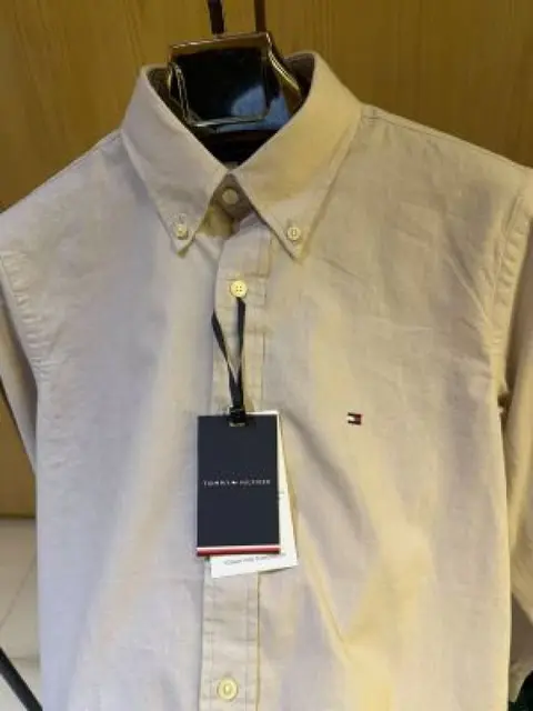 Tommy HILFIGER IMPORTED STORE ARTICLE SHIRT LINEN FABRIC