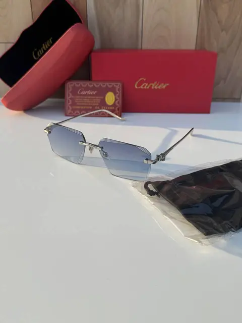 Cartier 033 silver blue