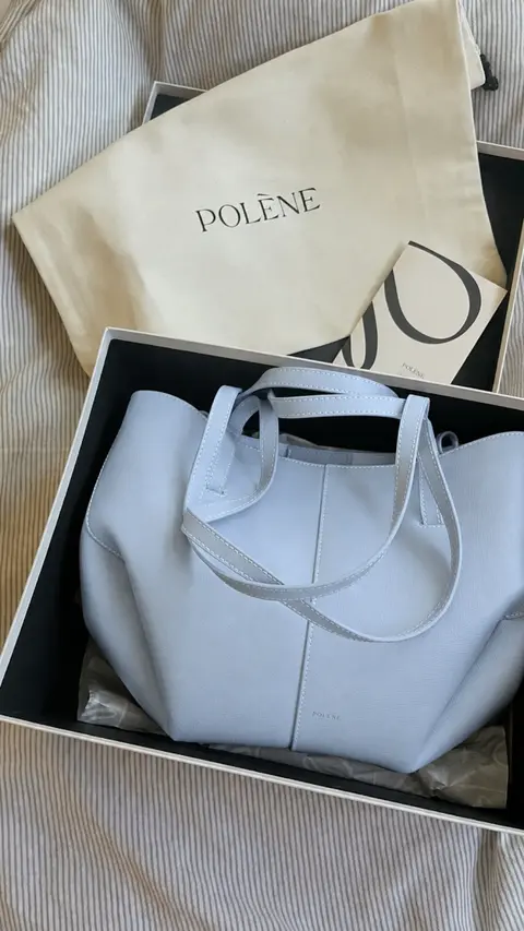 Polenne Cyme Leather Tote Large With DustCover