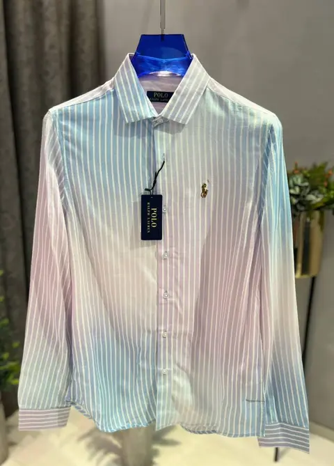 Ralph LAUREN P-OLO IMPORTED STORE ARTICLE Linen Cloth SHIRT
