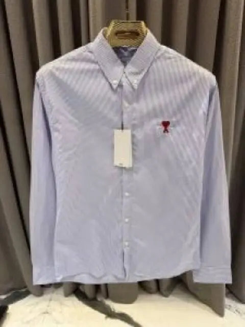 Ami Paris Linning imported shirt purple