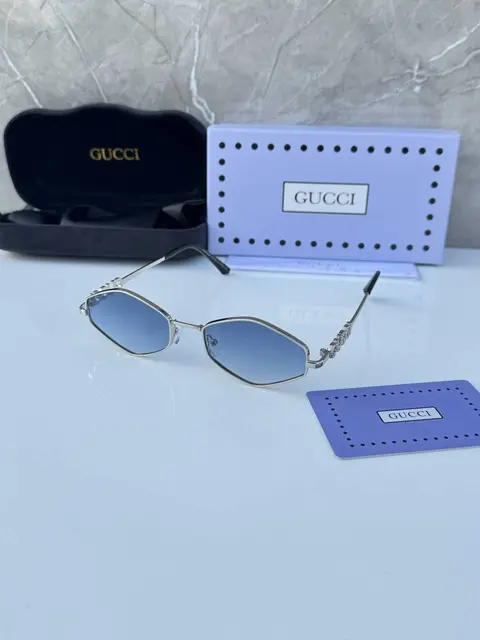 Gucci 1434 silver blue