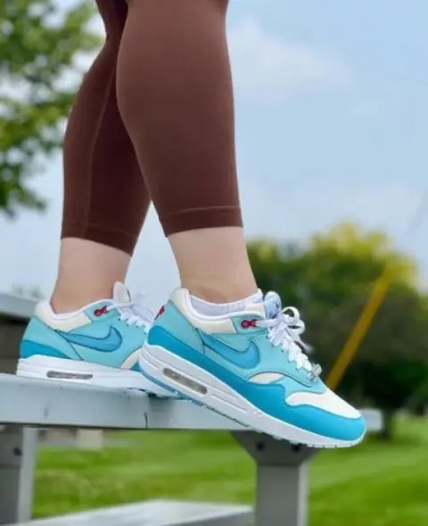 Nike air max 1 puerto rico blue gale