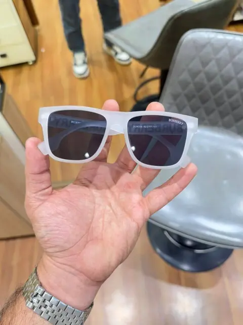 Burberry 4358 white black