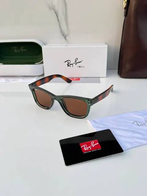 Ray-Ban 0502 olive tiger brown