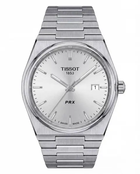 Tissot 1853 PRX Silver White Dial