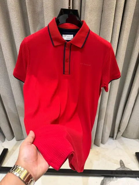 Ted B primium imported Polo Tshirt Red
