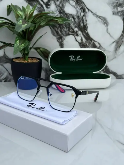 Ray-Ban 04 black plano