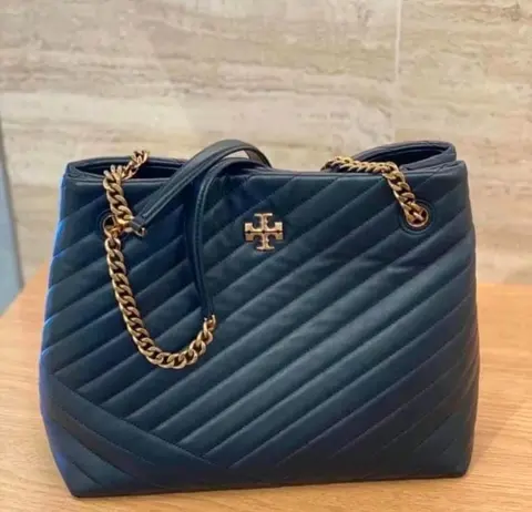 Tori Burch Kira Leather Tote With DustCover