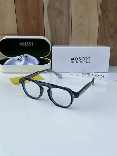 Moscot 1077 blue plano
