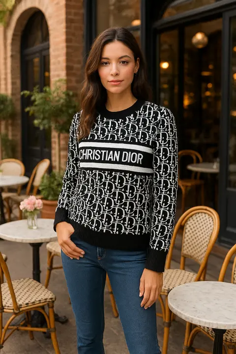 DIO SWEAT SHIRT BLACK S68-BK